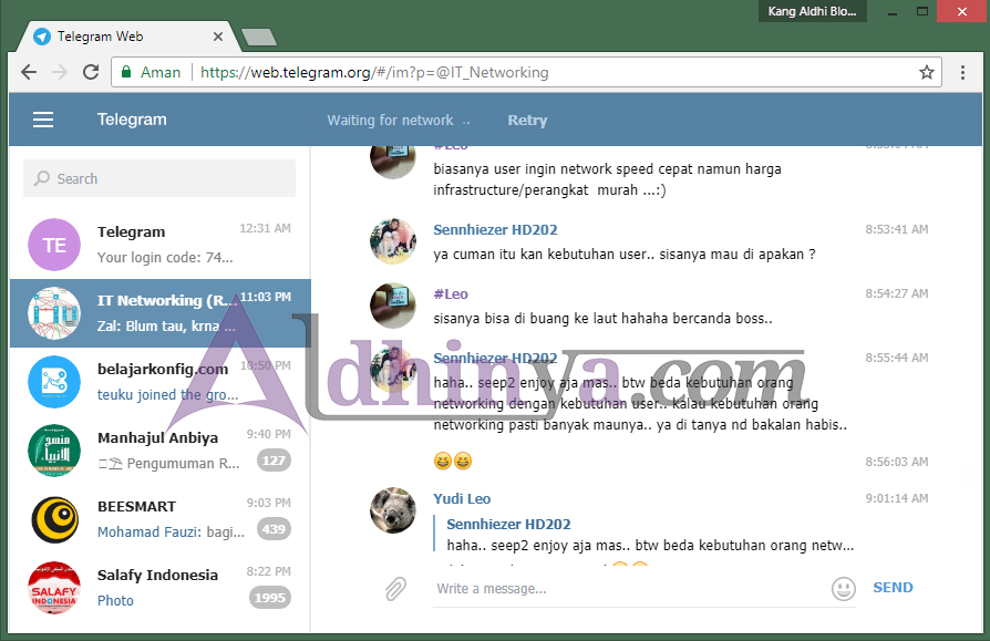 Cara Ampuh Akses dan Membuka Telegram yang Diblokir Pemerintah