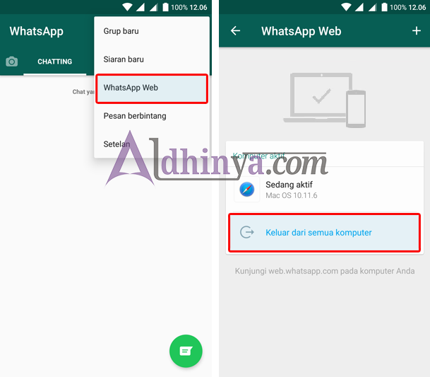 Cara Ampuh Mengatasi Whatsapp Web Logout Sendiri