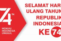 Kumpulan Gambar Ucapan Hari Kemerdekaan Indonesia ke 74 (17 Agustus 2019) 3