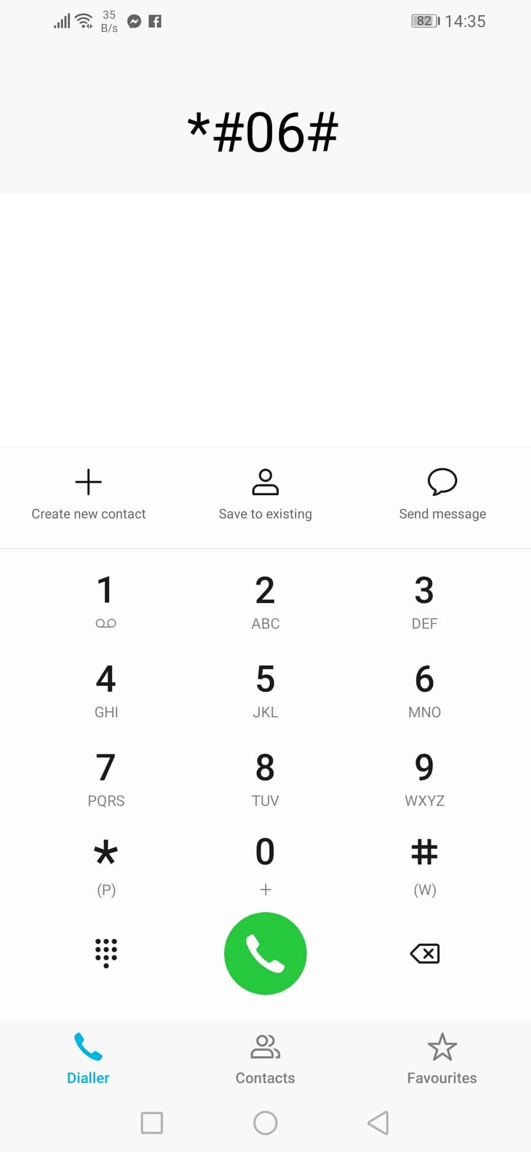 Cara Melihat Nomor IMEI Melalui Dial *#06#